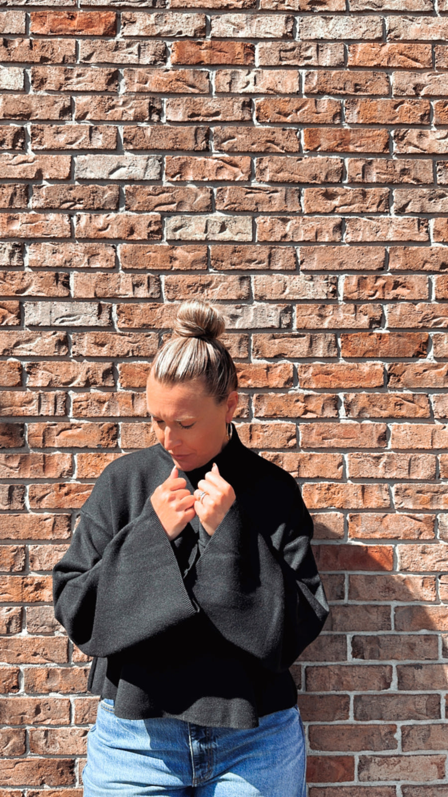 Chuck Turtleneck Sweater Black