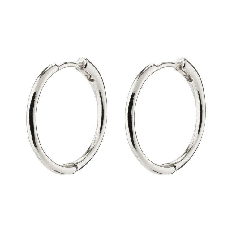 Eanna Recycled Medium-Size Hoop Earrings