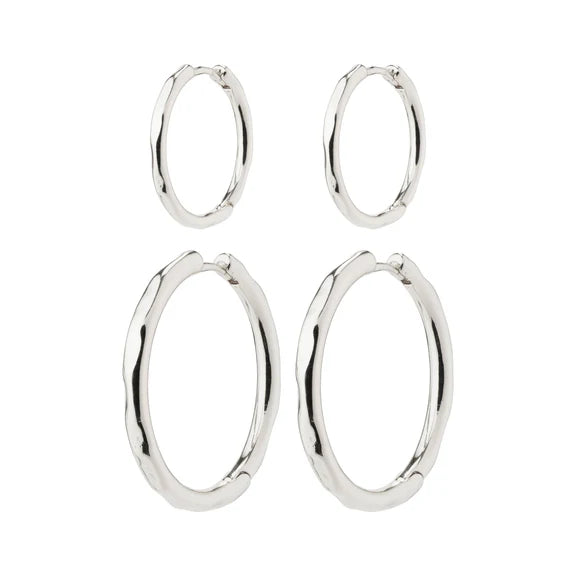 Eve Hoop Earrings 2-in-1 Set