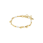 SLOAN recycled freshwater pearls & glass beads bracelet