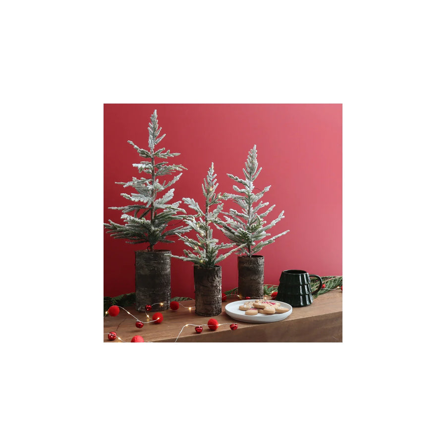 Spruce LED Birch Covered Tree