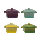Stoneware Mini Baker w Lid