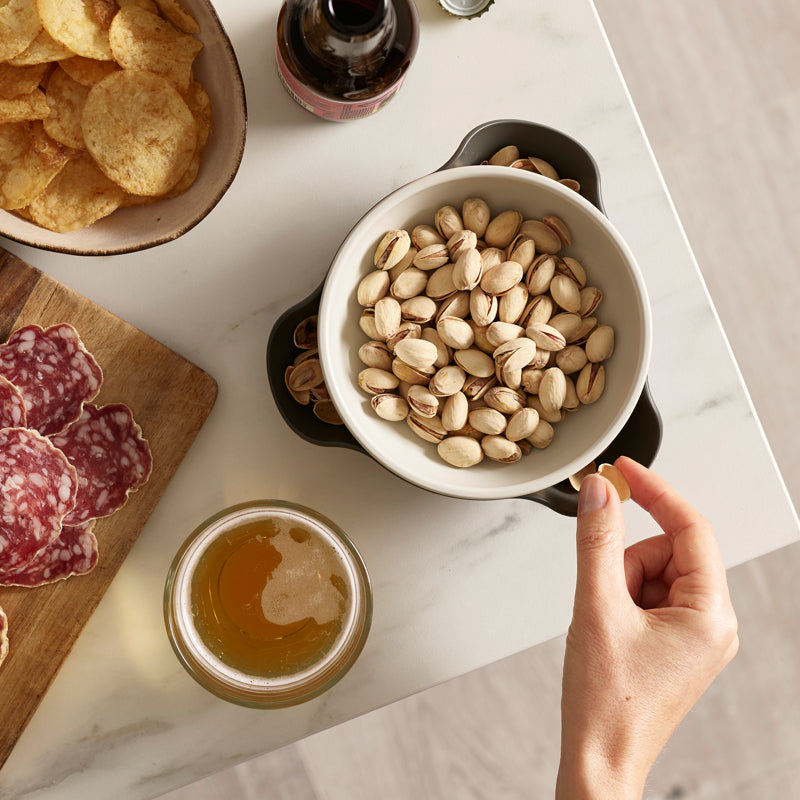 Double Dish Snack Bowl