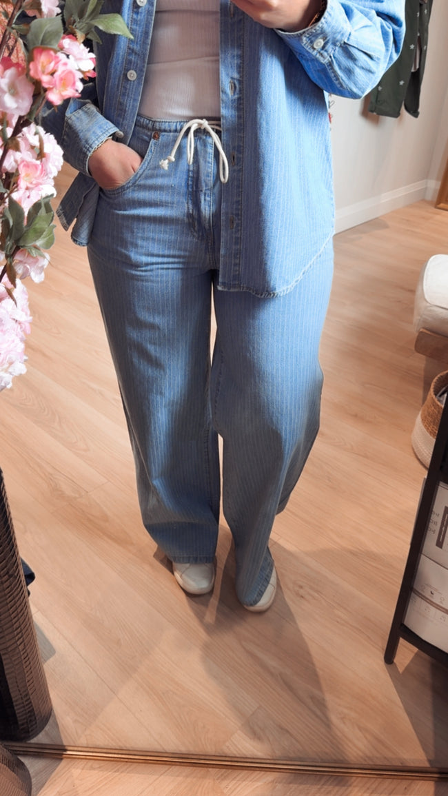 Madison - Mid Rise Wide Leg Whimsy