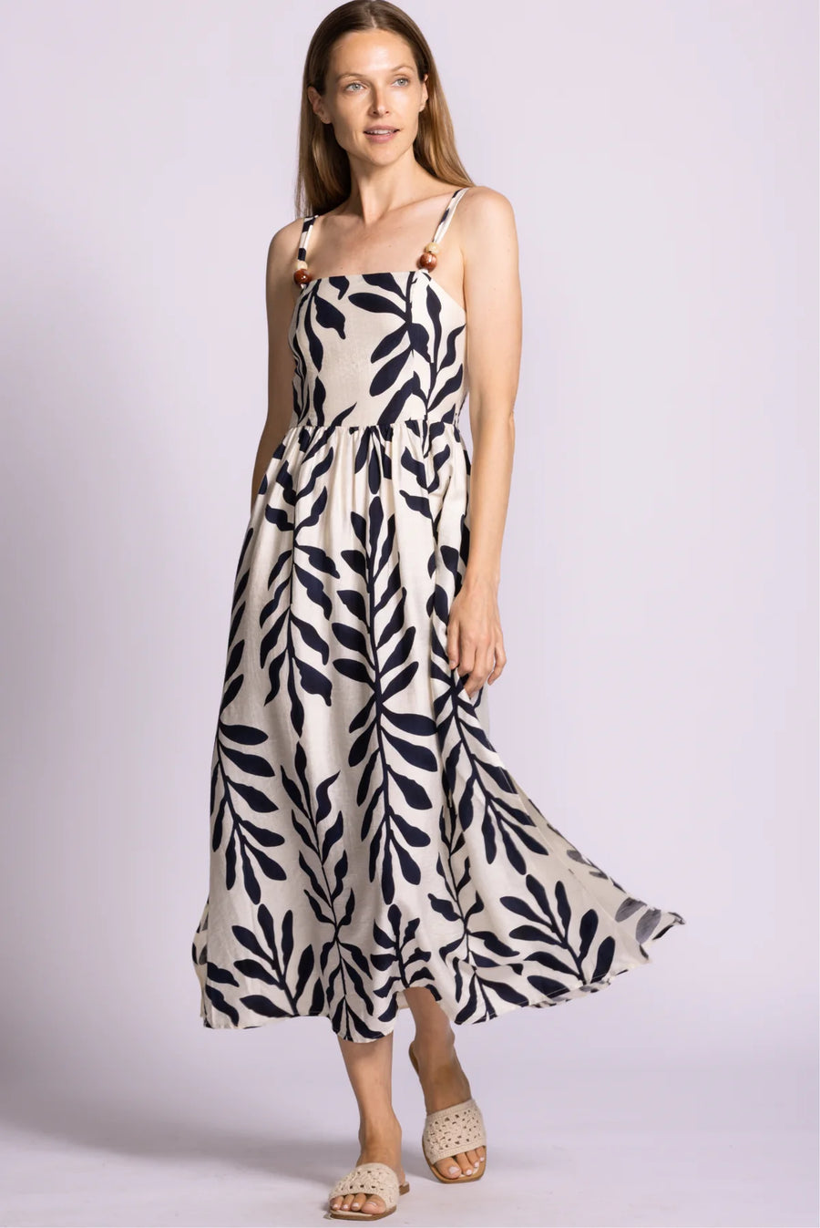 Magnolia Dress Navy
