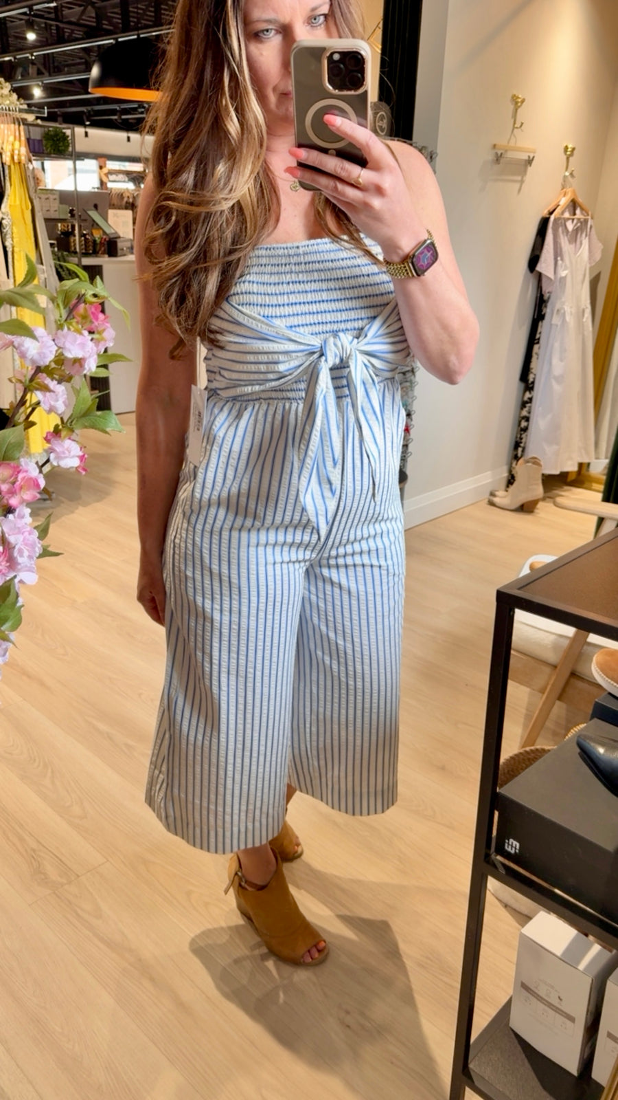 Elva Stripe Jumpsuit