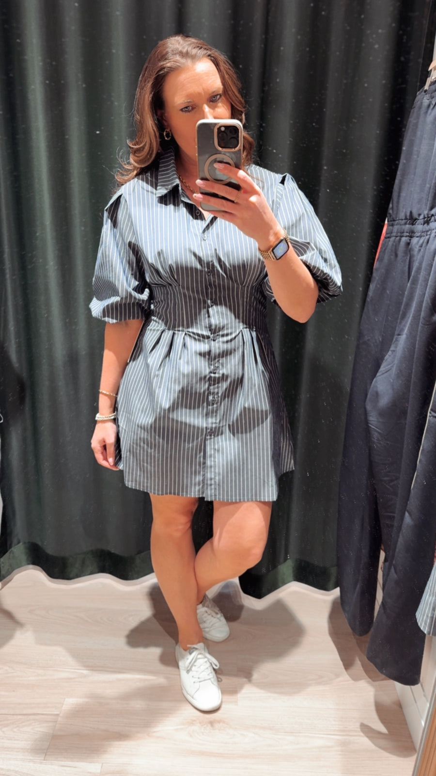 Jacqueline Bubble Sleeve Dress
