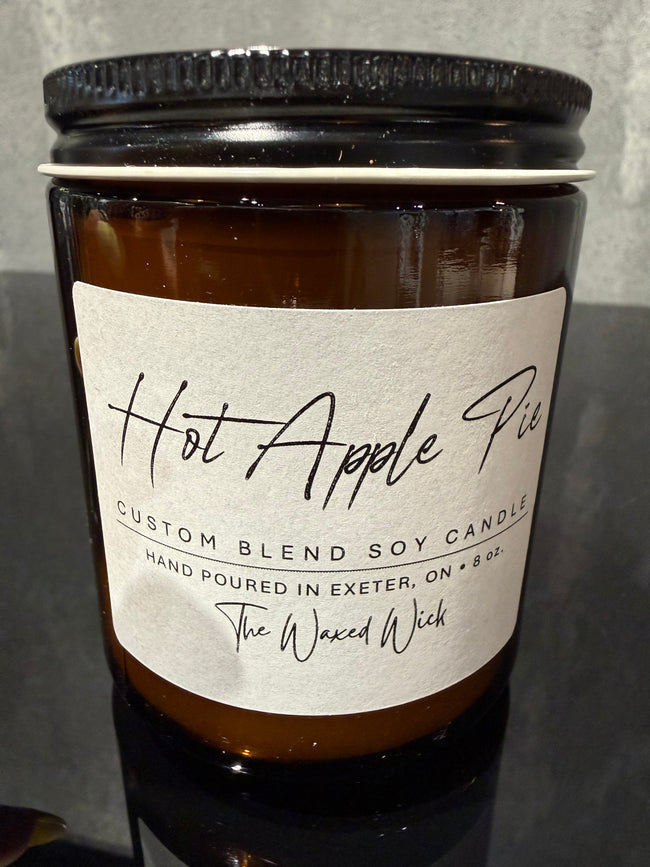 Hot Apple Pie 8oz Candle