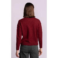 Livingston Sweater - Dark Red