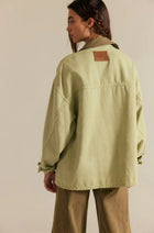 We The Free Lemon Denim Jacket Sage