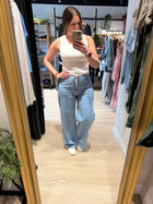 Madison - Mid Rise Wide Leg Whimsy
