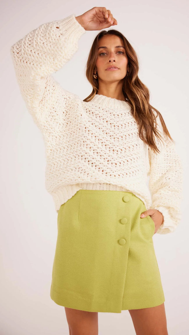 Luna ZigZag Knit Jumper