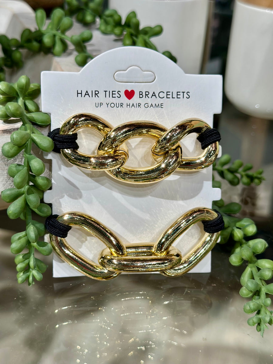 Bling Hair Ties set of 2