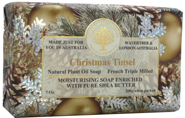 Christmas Tinsel Soap