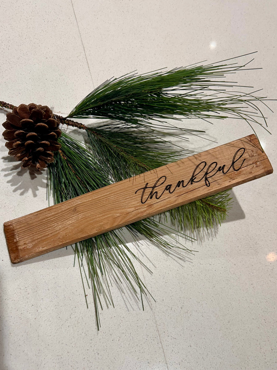 Engraved Vintage Shutter Sticks