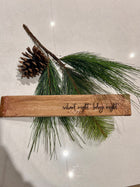 Engraved Vintage Shutter Sticks