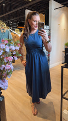 Turchi Dress Navy