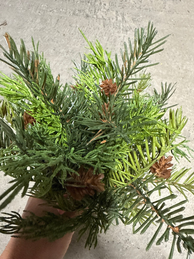 81719 12.5" Fresh Touch Cedar and Hemlock Bundle with Pine