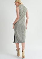 On The Path Knit Turtleneck Midi Dress