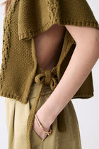 Dinis Knit Top- Army
