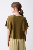 Dinis Knit Top- Army