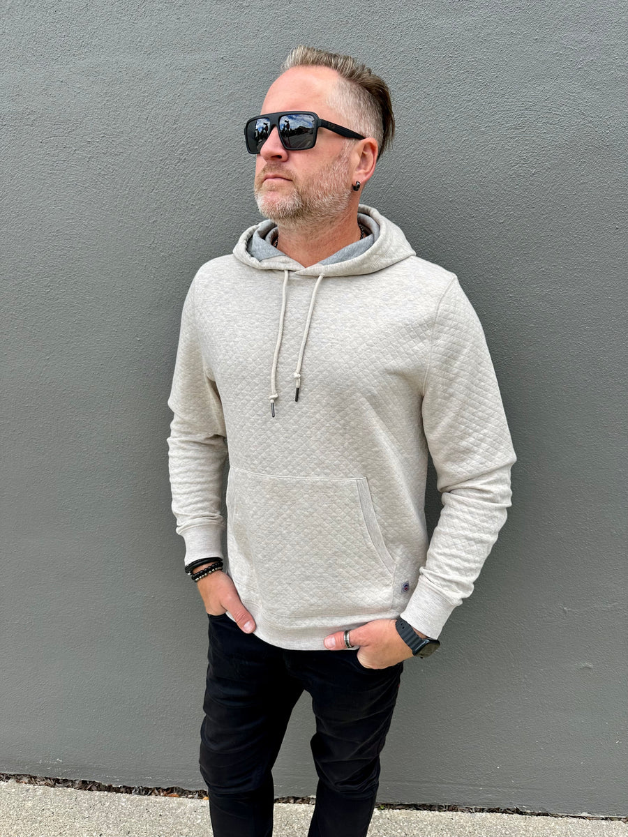 Bradner Super-Soft Quilted LS Hoodie