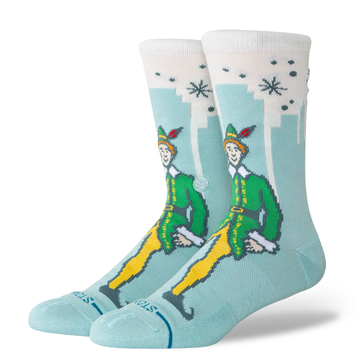 Elf x Stance Big City Elf Crew Socks