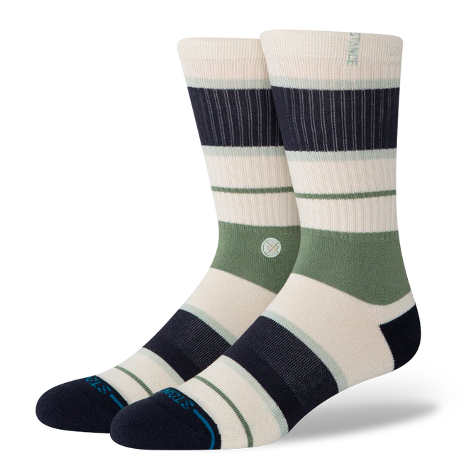 Striped Delight Crew Socks