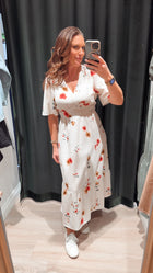 2722528 DG Short Sleeve Maxi Dress
