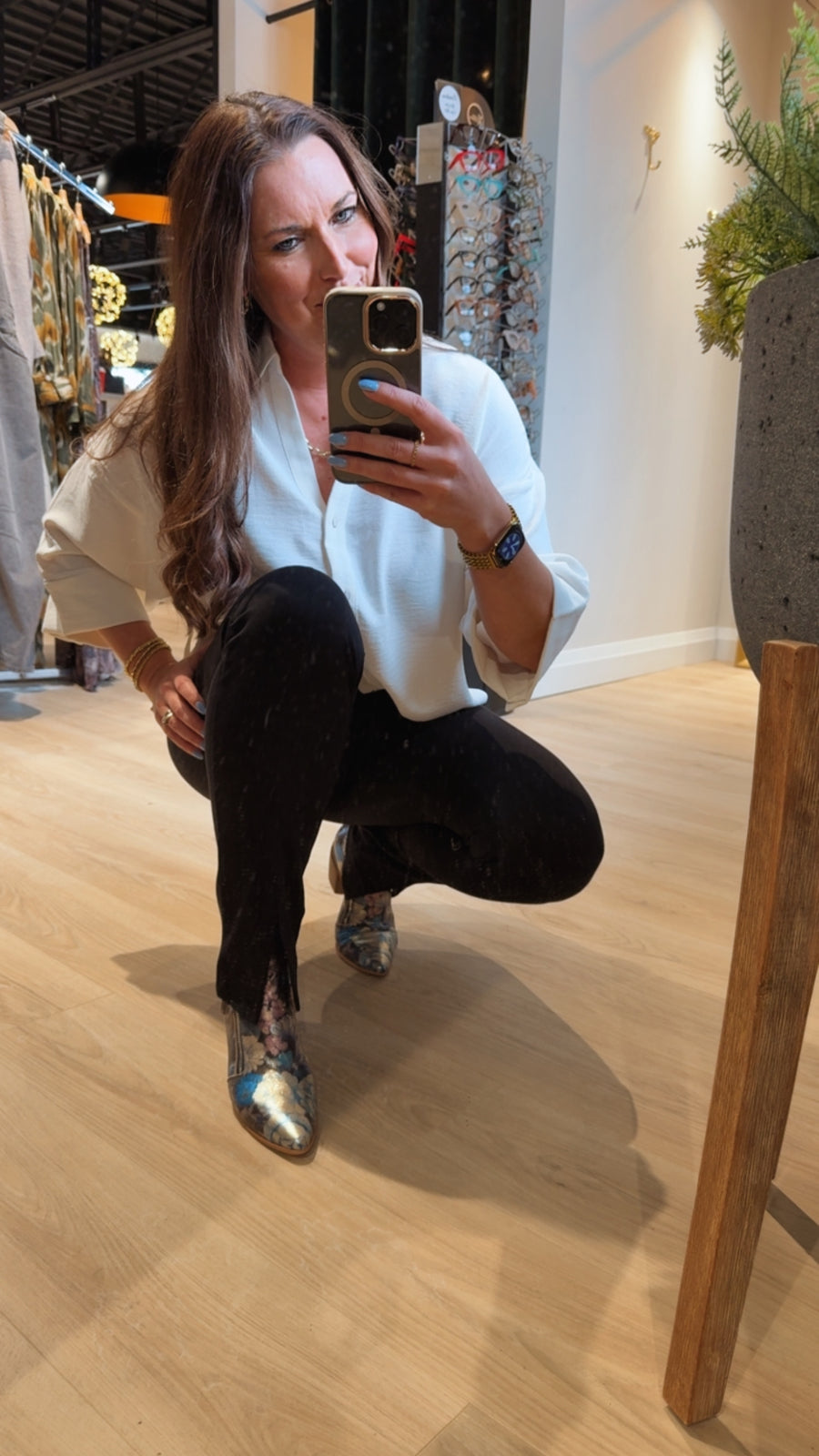 2722702 T Split Hem Slim Pant