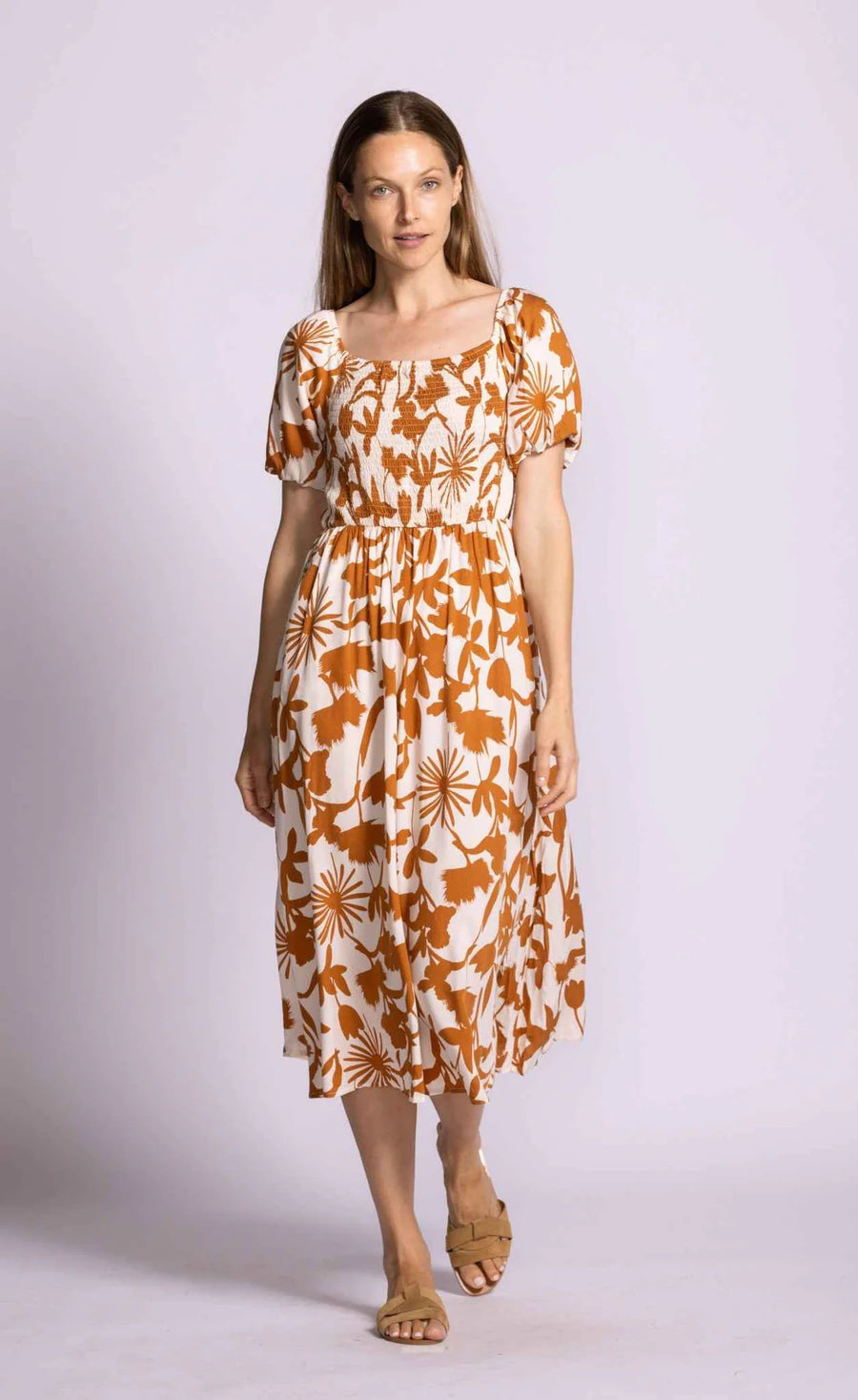 Ampere Dress Brown