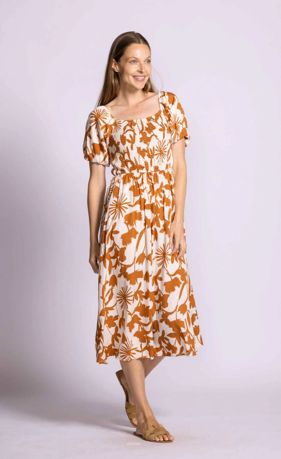 Ampere Dress Brown