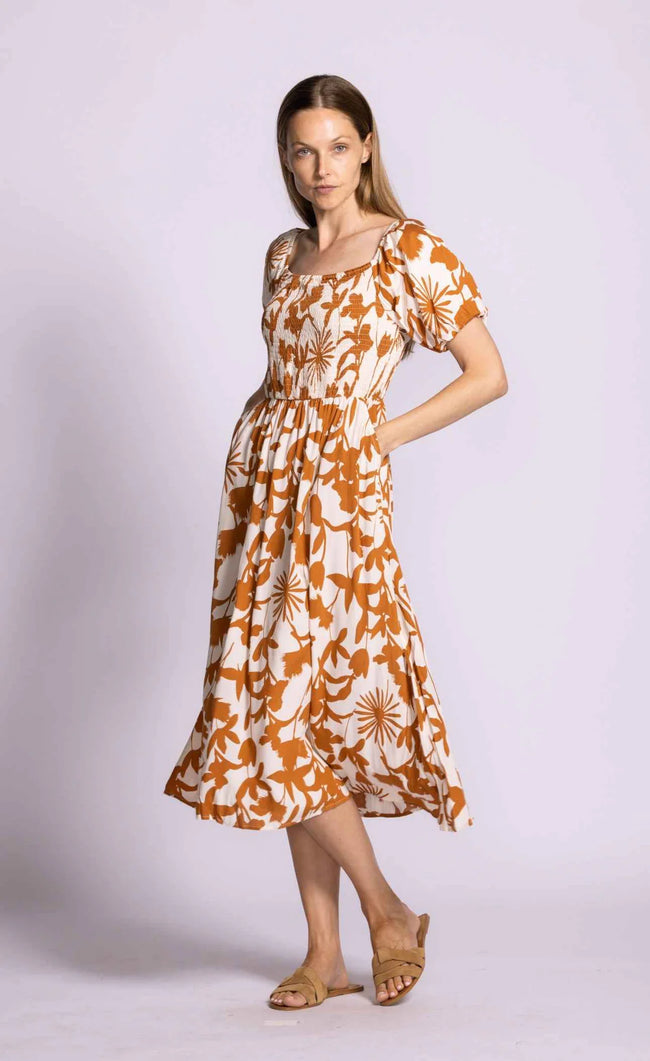 Ampere Dress Brown