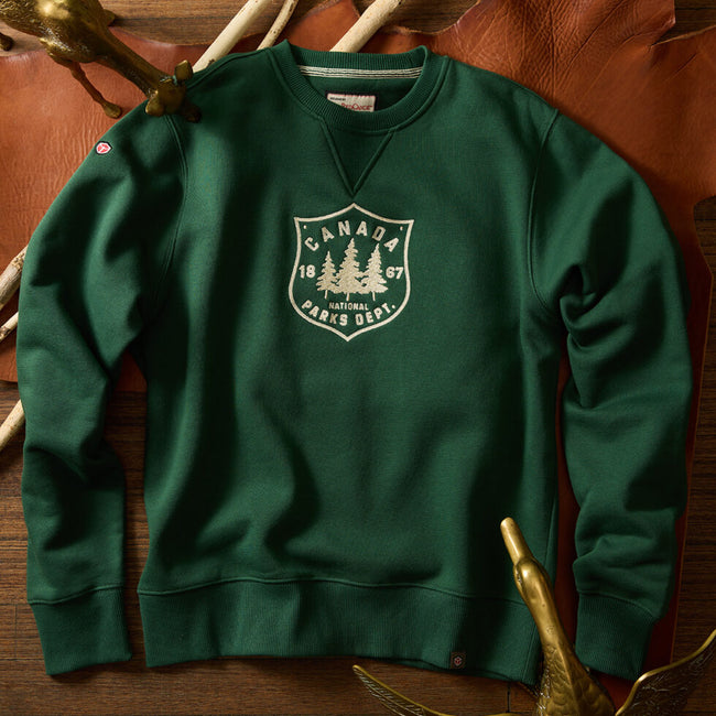 Parks Crewneck Sweatshirt Green