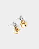 Fluvi Earrings Two tone
