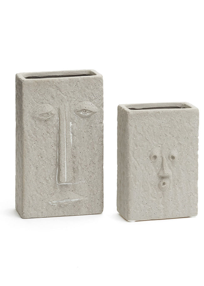 Fischer Ceramic Wall Face Planter