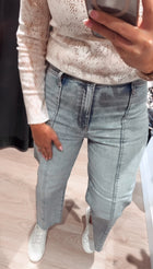 Pleaser - High Rise Wide Ankle w Side Panel - Cupid