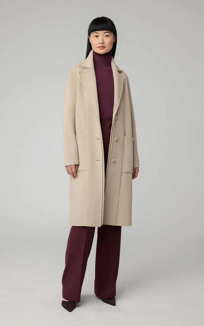 Benicia Ladies Light Wool Coat