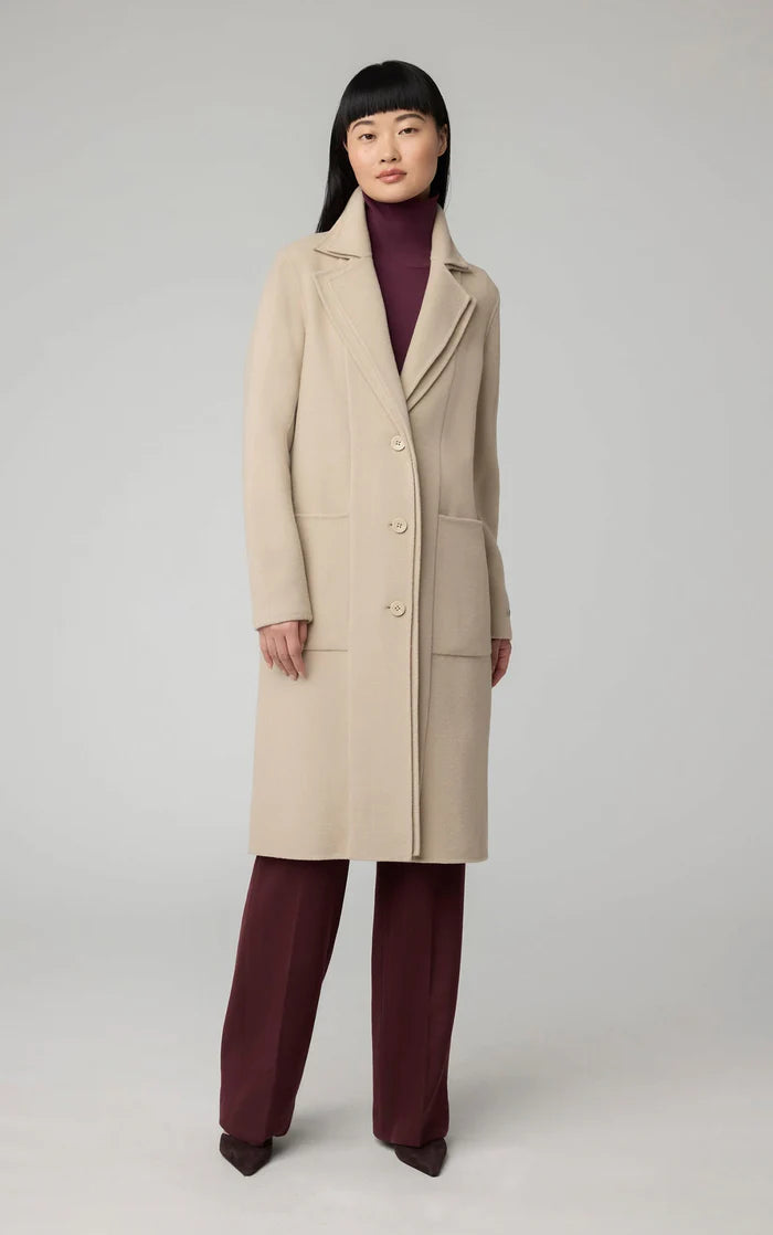 Benicia Ladies Light Wool Coat