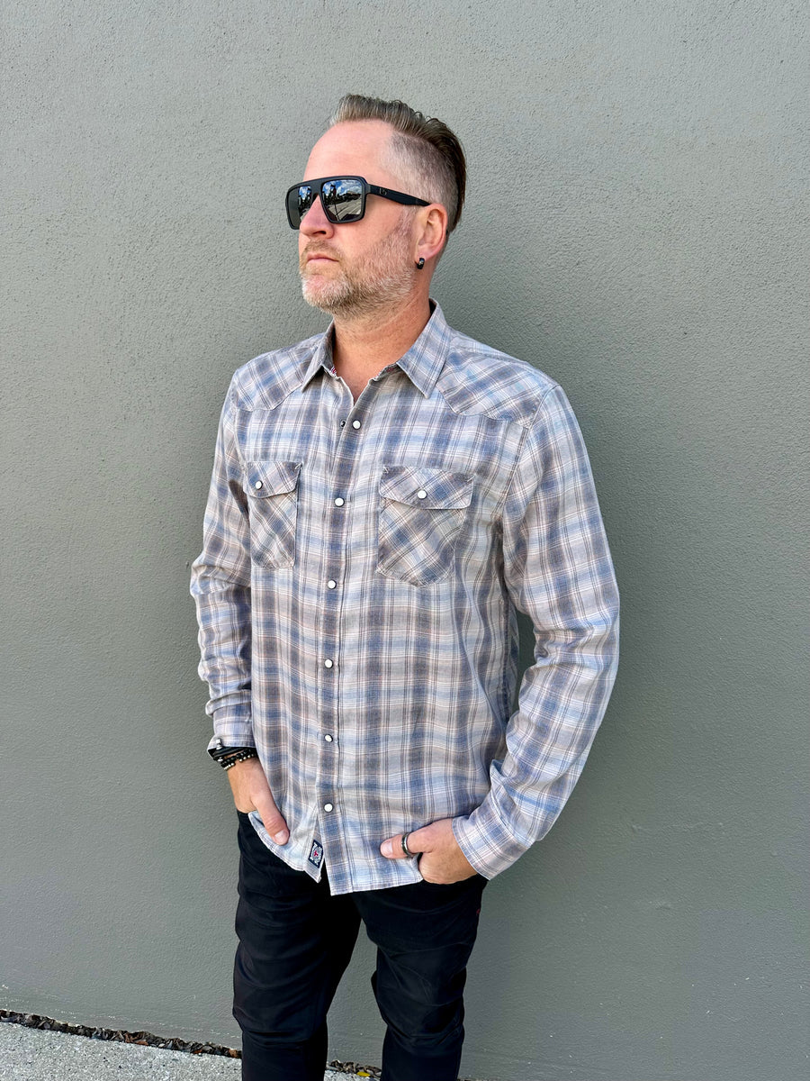 Mobile LS Vintage Soft Western Shirt