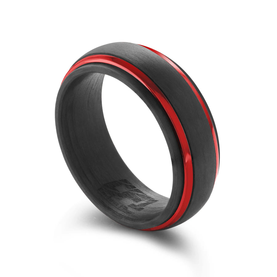 Carbon Racer Ring 8mm