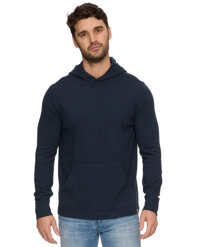 Hero Stretch Knit Hoodie - Navy