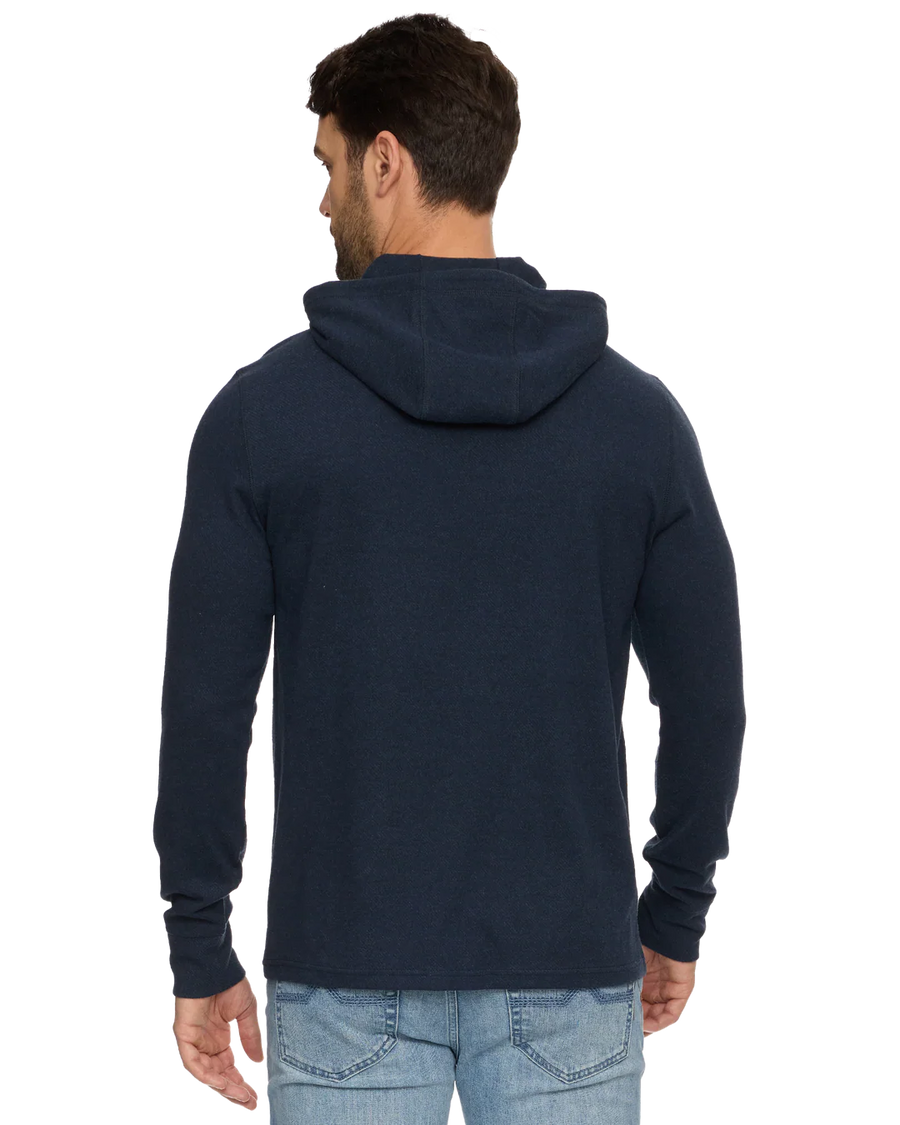 Hero Stretch Knit Hoodie - Navy