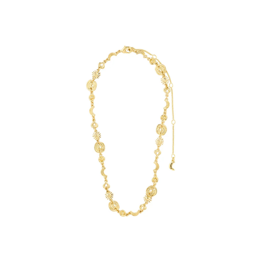 MISHA recycled charms necklace