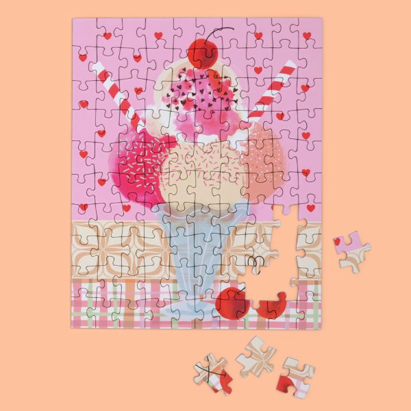 Cherry Sundae 100 Piece Puzzle