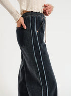 Cozy Jean Pull- On Wide Leg Sky Whisper