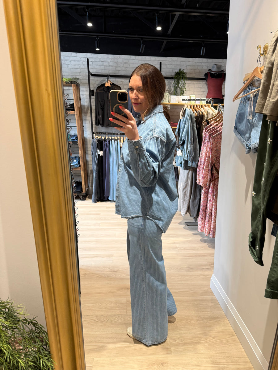 Madison - Mid Rise Wide Leg Whimsy
