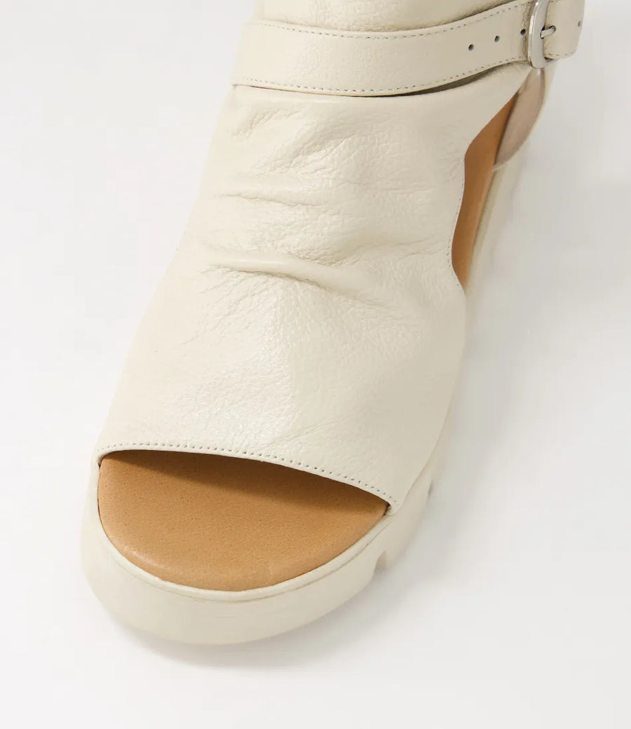 Rufuss Milk Leather Sandals