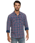 DS-SM26WS3790 Marbury Double Layer Western Shirt