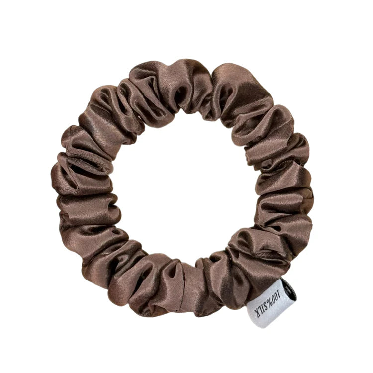 Mini Premium Silk Scrunchies